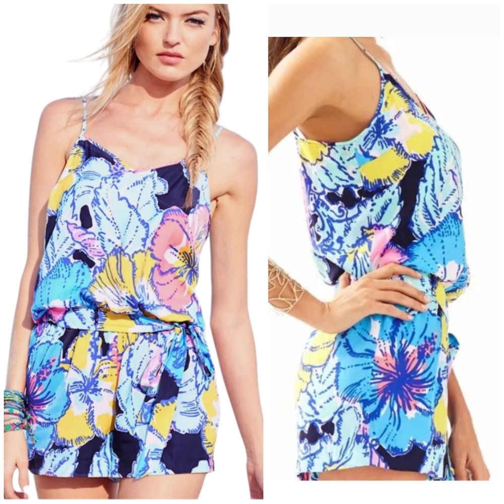 Lilly Pulitzer Deanna romper size L